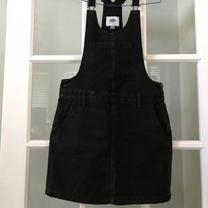 Black Overall dress/skirt